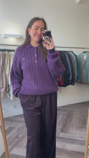 Bastienne 100% alpaca trui - XL