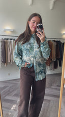 Sanne geprinte blouse - M-L