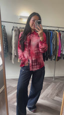 Yuki mesh blouse - M