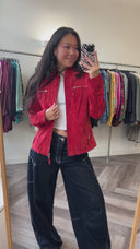 Danae 100% suède jas - S-M