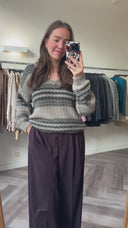 Kirsi wool-blend trui - L-XL