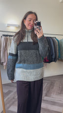 Roxanne wool-blend trui - L-XL