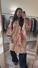 Soleil 100% zijden kimono - L