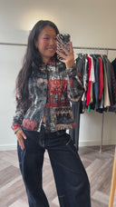 Nia cropped blouse - M
