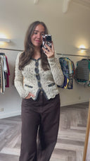 Twinset 100% wol vestje - M