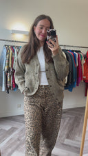 Kim gemêleerd vest - M