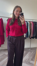 Giada gebreid vestje - M