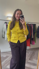 Xanthe wool-blend jasje - M