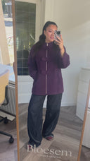 Angelique cashmere-blend jas - S