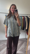 Nomi gestreepte blouse - L