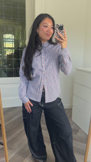Kirsten katoenen blouse - S