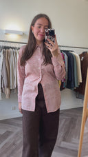 Kiana jacquard blouse - S-M