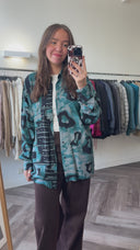 Gloria geprint overhemd - XL