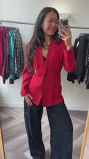 Mia getailleerde blazer - S