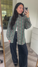 Jeanne 100% katoen blouse - M