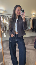 Eluned zip-up jasje - S