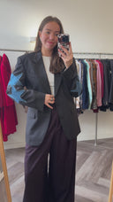 Nesrin 100% wol blazer - L