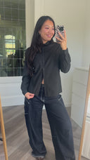 Odina katoenen blouse - S