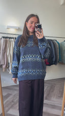 Avalon alpaca-blend trui - L