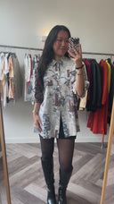 Heidi geprinte blouse - XL