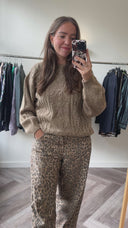 Kaia wool-blend trui - M