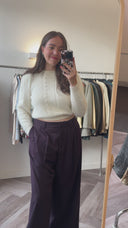 Lotte angorawollen trui - S/M
