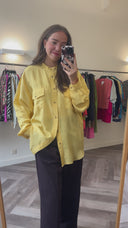 Nelly 100% zijden overhemd - XL