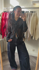 Cora mesh blouse - S