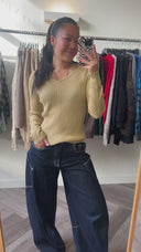 Hannah lurex longsleeve - M