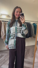 Ombeline geprint overhemd - XL
