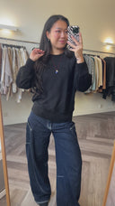 Olina wool-blend trui - S