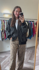 Hanna wol+alpaca vest - L-XL