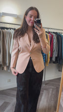 Sloane silk-blend blazer - S