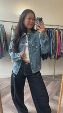 Replay denim jas - M