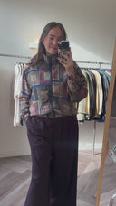Sara geprinte bomber - M/L