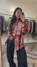 Sall 100% katoen blouse - L
