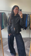 Ilva getailleerde blouse - S