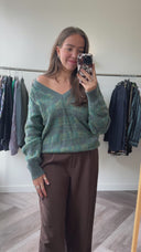 Edie alpaca-blend trui - L