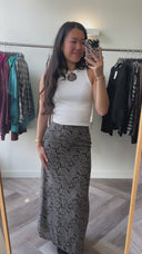 Roos maxi rok - S