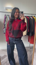 Leni wool-blend trui - M