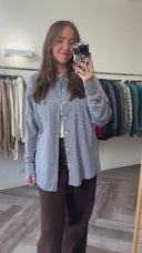 Georgette katoenen overhemd - XL