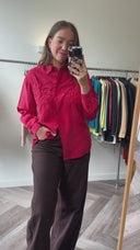 Joa 100% zijde blouse - M