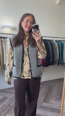 Venetia 100% wol gilet - XL