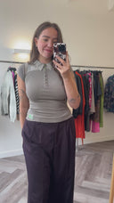 Vive polo top - M