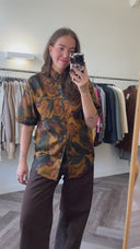 Tamar 100% zijden blouse - M