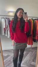 Fenne mohair-blend trui - M