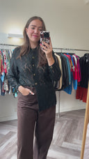 Saar kanten blouse - M