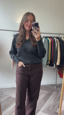 Liv 100% wol trui - M