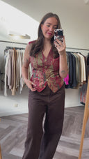 Severine 100% katoen gilet - M