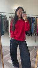 Bijou wool-blend trui - M